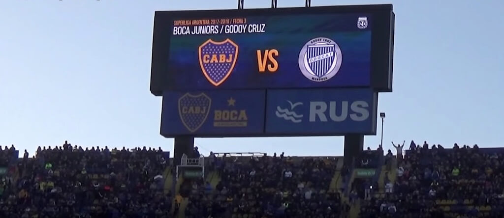 Boca Juniors vs Godoy Cruz 2019