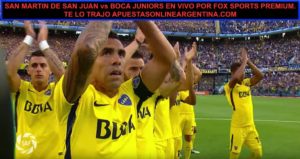 San Martin de San Juan vs Boca Juniors 2019
