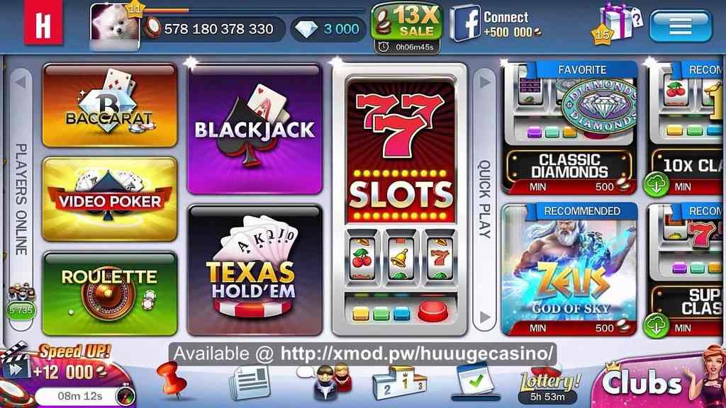 play huuuge casino online