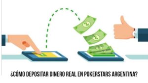 ¿Cómo depositar dinero real en PokerStars Argentina?