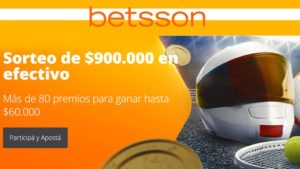 Sorteo de 900k en efectivo de Betsson Argentina