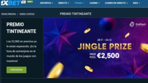 Promo de slots premio tintineante en 1xbet Argentina