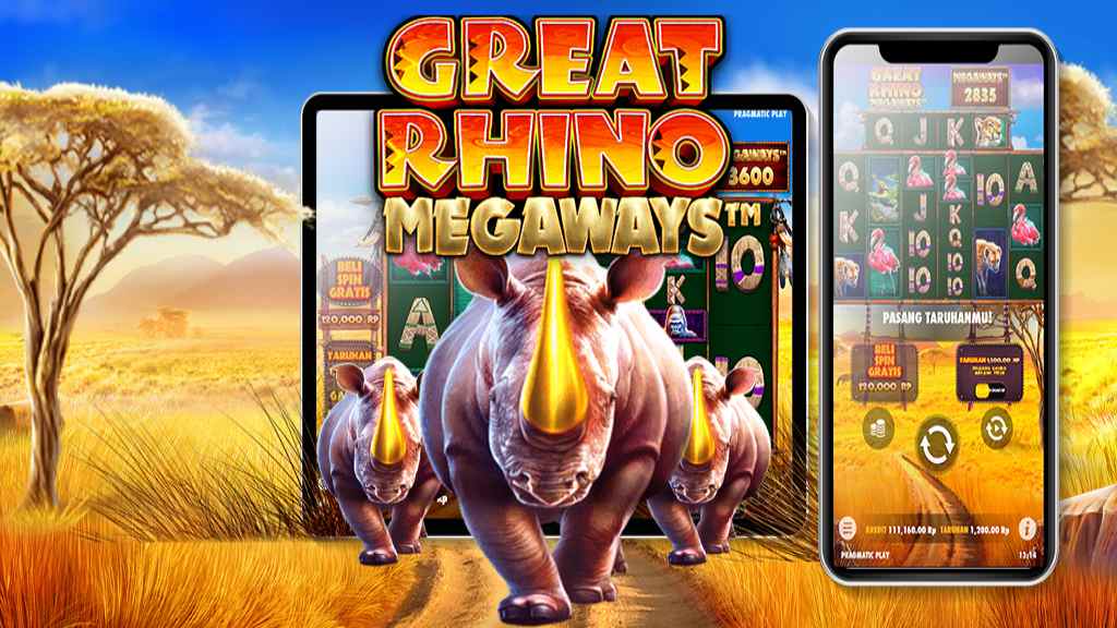 ¿Cómo jugar y ganar a la tragamonedas Great Rhino Megaways?